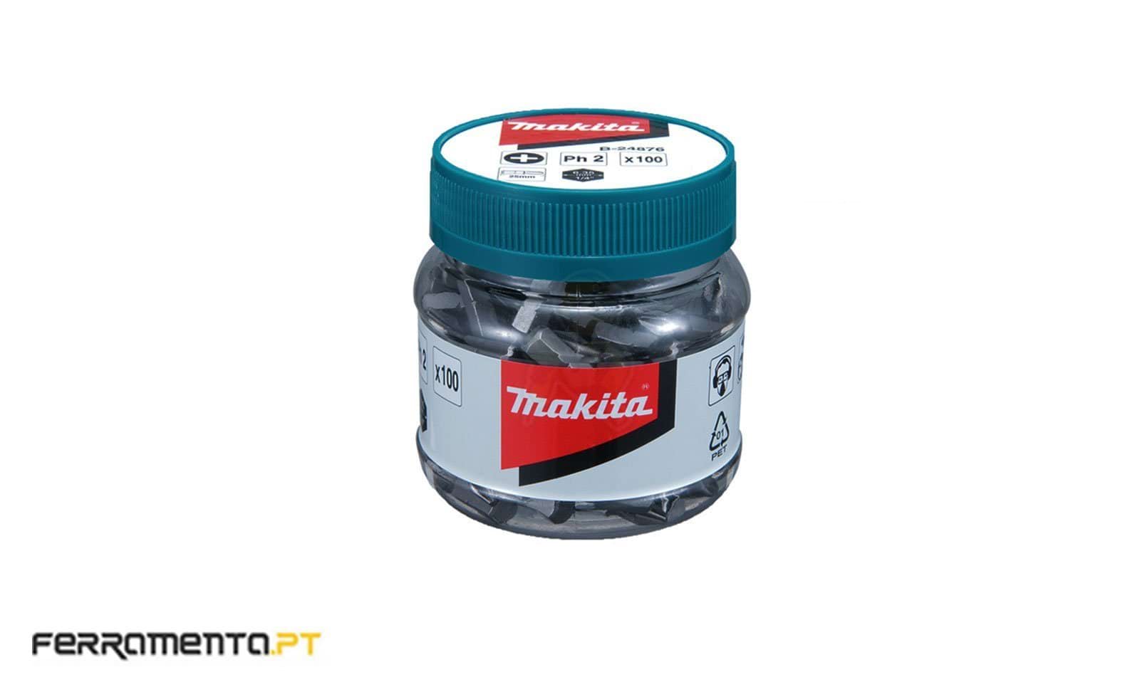 Caixa de Pontas PZ2x25mm 100UN Makita B-24882