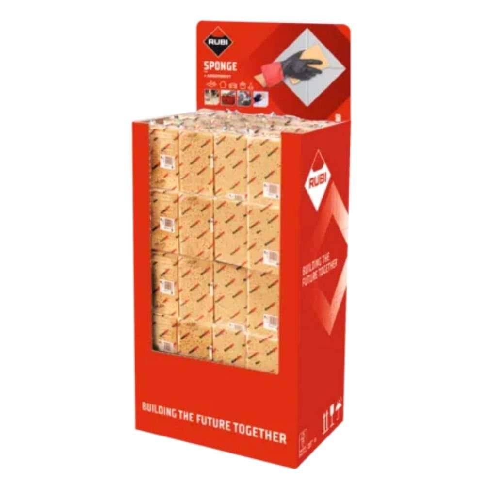Caixa c/ 135 Esponjas MISTA SUPERPRO Rubi 69957