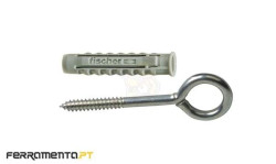 Camarão com Rosca + Bucha 5mm Fischer 514956