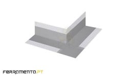 Canto Exterior Banda Deformável 140x140mm 2RF RBCE