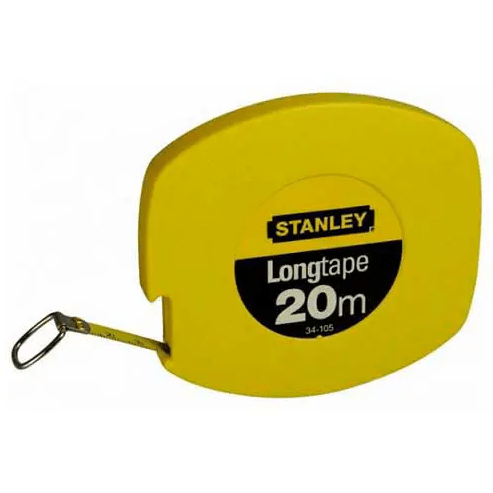 Fita Métrica Aço Caixa Fechada 20m Stanley 0-34-105