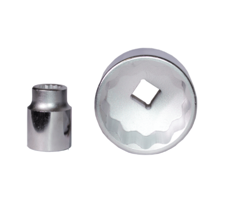 Chave de Caixa 3/4” 55mm Curta Bi-Hexagonal Kroftools 341255