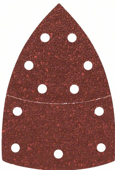 Folha de Lixa EXPERT C430 P/ Multilixadeiras 102x62,93mm Bosch 260860740