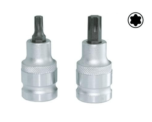 Chave de Caixa 1/2” T60 Ponta Torx Curta Kroftools 126060