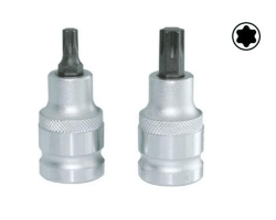Chave de Caixa 1/2” T60 Ponta Torx Curta Kroftools 126060