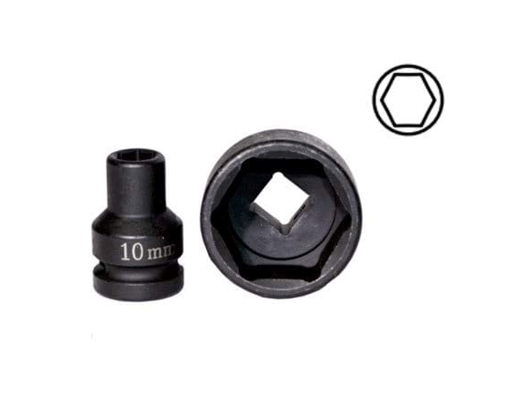 Chave Curta 1/2” Impacto 14mm Hexagonal Kroftools 1214