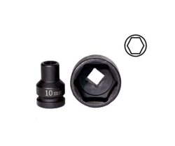 Chave Curta 1/2” Impacto 13mm Hexagonal Kroftools 1213