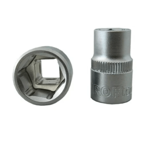 Chave de Caixa 3/8" 24mm Curta Hexagonal Kroftools 130624
