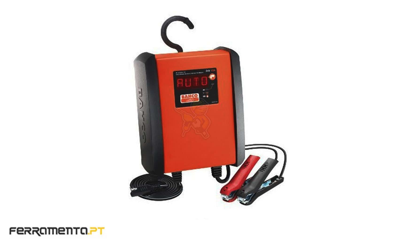 Carregador De Bateria De Carro Automático 24V-10Amp Bahco BBCE24-10
