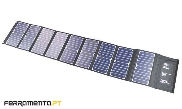 Carregador Solar Desdobrável USB/DC Portátil Hyundai H60