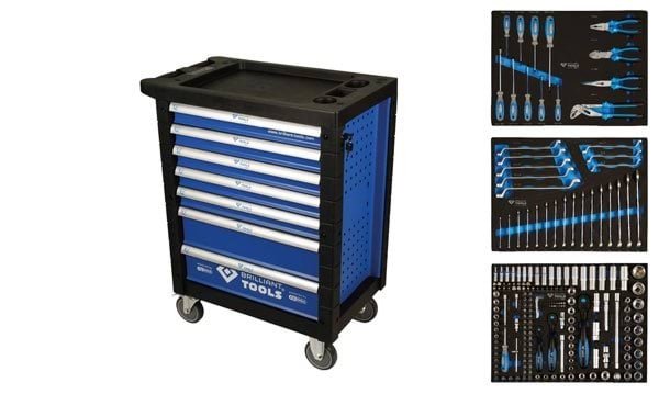 Carro de Ferramentas 207 Pcs brilliant Tools BT153207