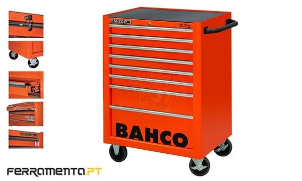 Carro de ferramentas 8 gavetas Bahco 1475K8