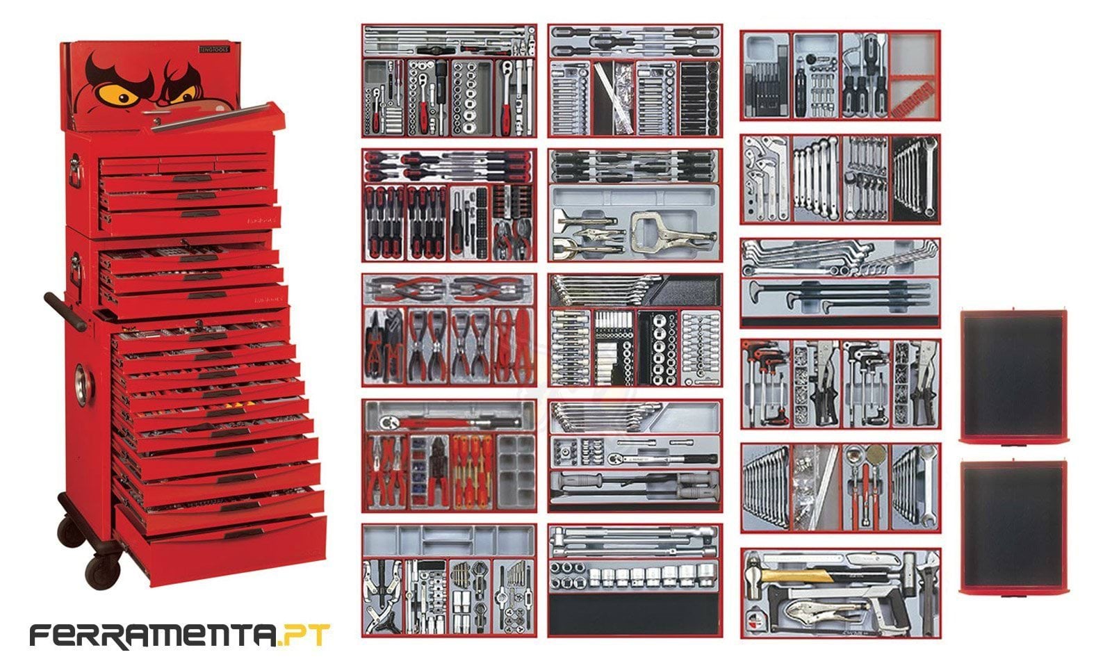 Carros de ferramentas Teng Tools TCMM 1001N