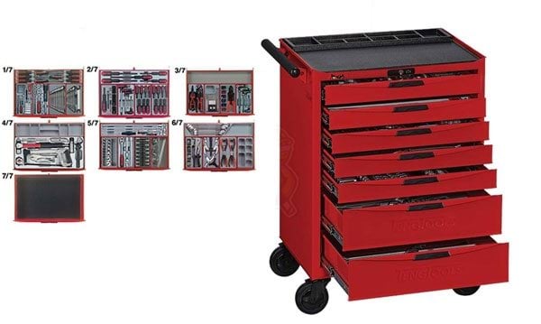 Carro de ferramentas Teng Tools TCMM 491N