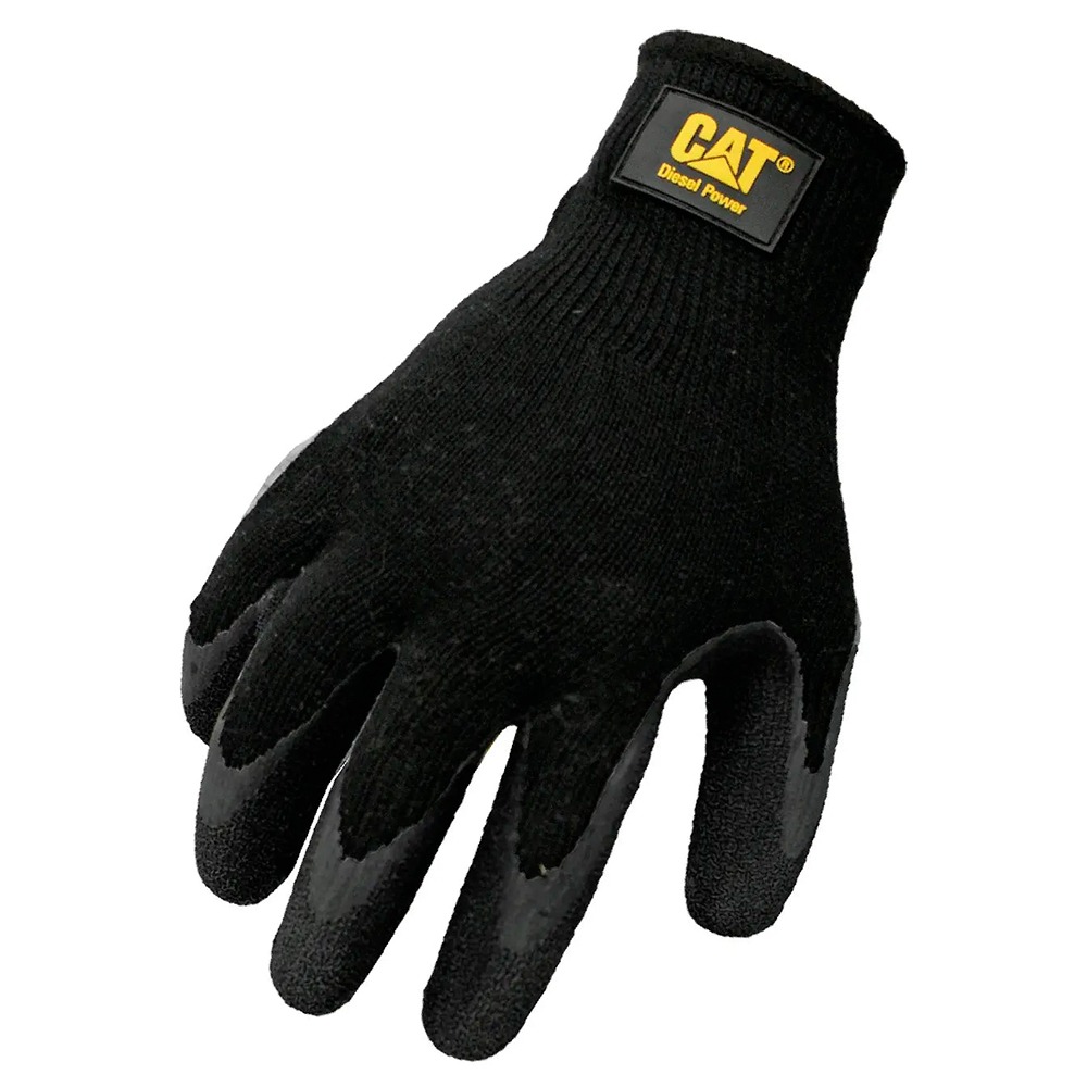 Luva Poliéster Preto XL Cat CP-CAT017400J  