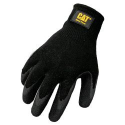 Luva Poliéster Preto XL Cat CP-CAT017400J