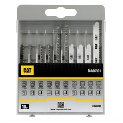 Kit 10 Lâminas Madeira e Metal P/ Tico-tico CAT DA06901