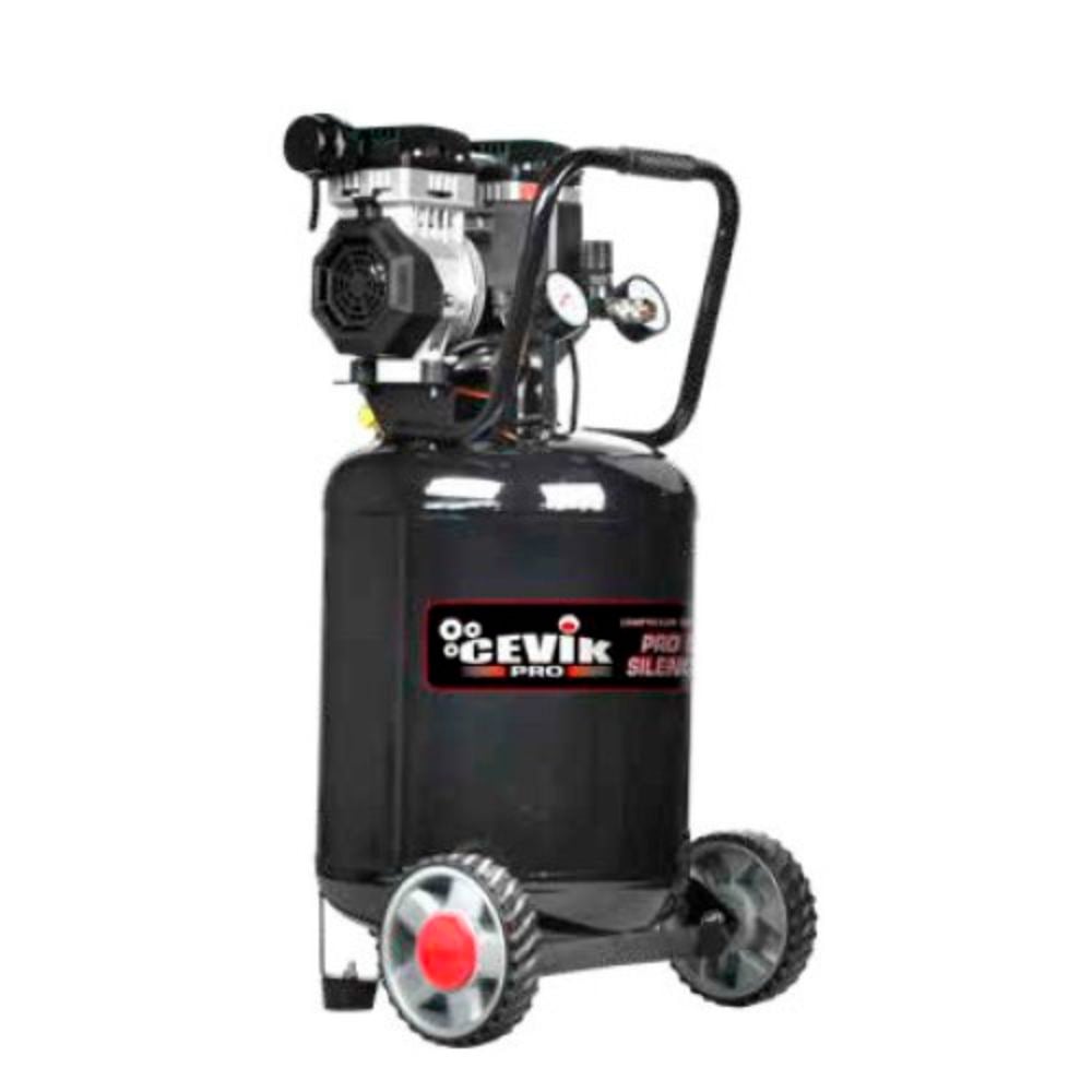 Compresor Silent Vertical 50L Cevik Pro CA‑PRO50SVT 