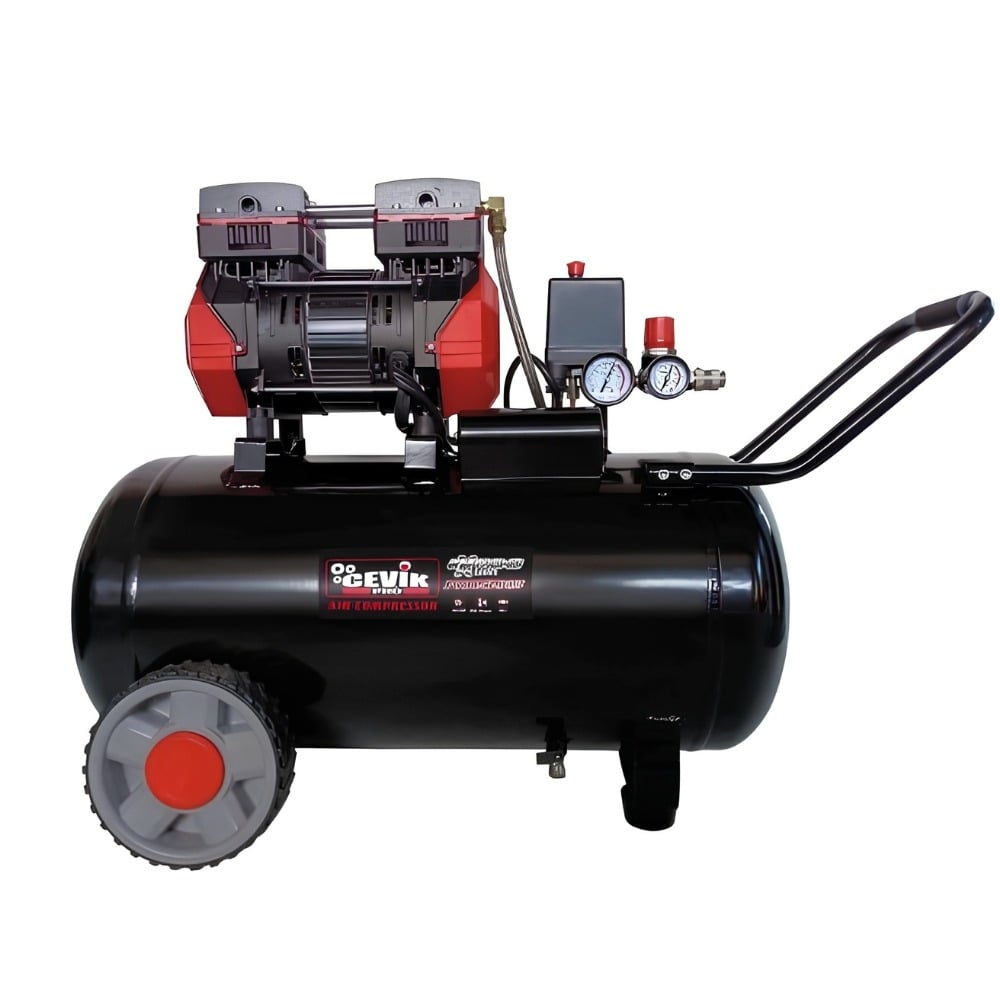 COMPRESSOR DE AR SILENCIOSO 50L 2HP CEVIK PRO CA-PRO52XS