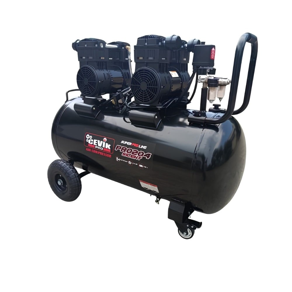 COMPRESSOR DE AR SILENCIOSO 180L 4HP S/A CEVIK PRO CA-PRO204SILENT