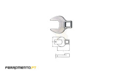 Chave de Boca 18mm 3/8'' Teng Tools M386518-C