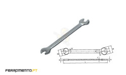 Chave de Bocas Métricas 12x13mm Teng Tools 621213