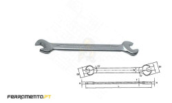 Chave de Bocas Métricas 20x22mm Teng Tools 622022