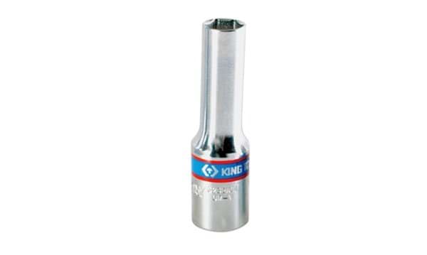 Chave de Caixa Longa 3/8" 12 mm Hexagonal King Tony 321512M