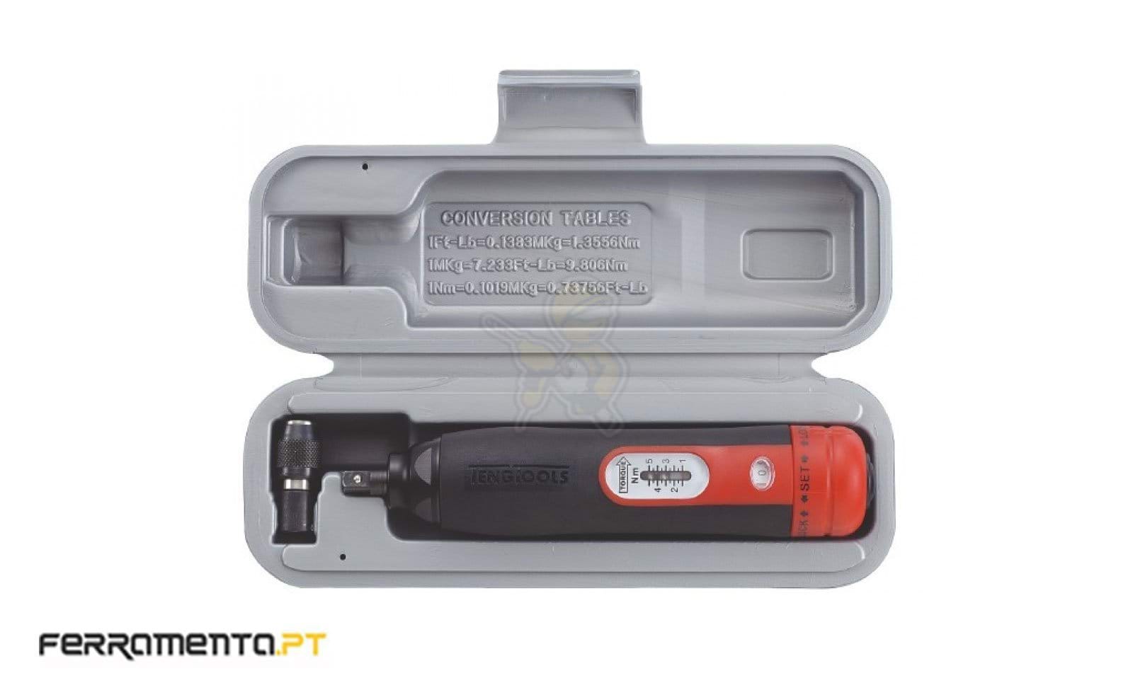 Chave de Fenda Dinamométrica 1/4" 1~5 Nm Teng Tools 1492SD