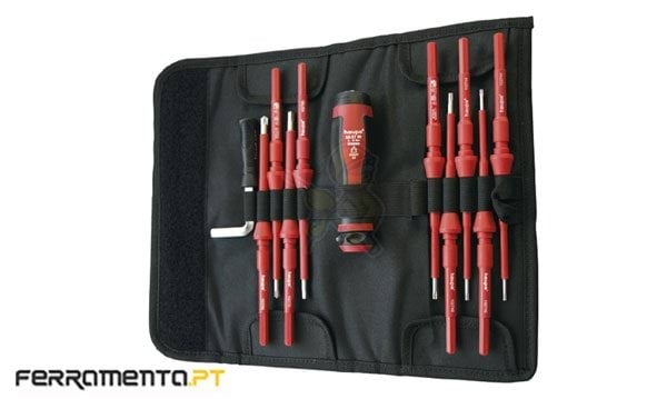 Chave de Fenda Dinamométrica 1~6 Nm "VarioTQ“ 1000V Haupa 102706