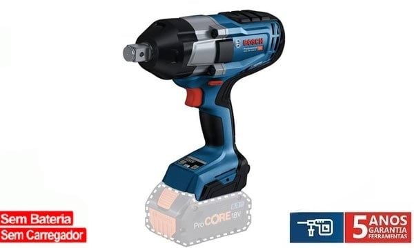 Chave de impacto 1050Nm Bosch GDS 18V-1050 H Professional