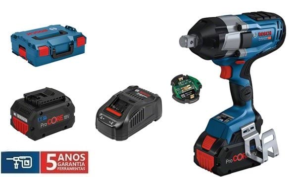 Chave de impacto 1050Nm GDS 18V-1050 H C Bosch 06019J8202