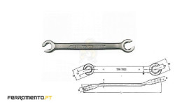 Chave de Porcas 16x17mm Teng Tools 641617