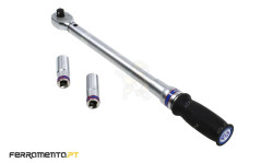 Chave Dinamométrica Ajustável 1/2'' 40~200 Nm King Tony P34462-1DG-B