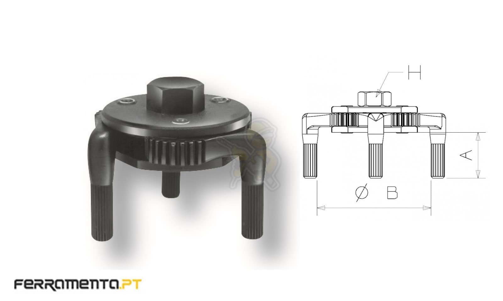 Chave Extractor Filtros Forza 5001G