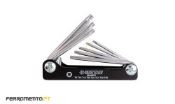 Chave L TORX T9-T40 Tipo Navalha King Tony 20308PR