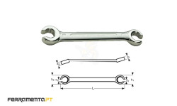 Chave Luneta Aberta 14x15 mm Bahco 1949M-14-15