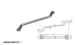 Chave Luneta Métrica 21x23 mm Teng Tools 632123