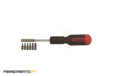 Chave Magnética e Bits 1/4" TX Teng Tools MD907/TX