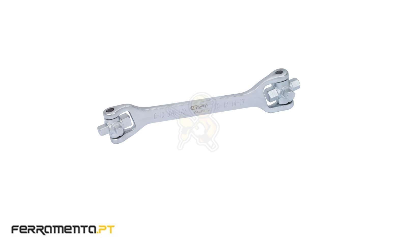 Chave para Drenagem de Óleo 8 em 1 270mm KS Tools 150.9302