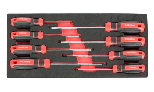 Módulo 8 chaves de fenda e cruz Kroftools 8520