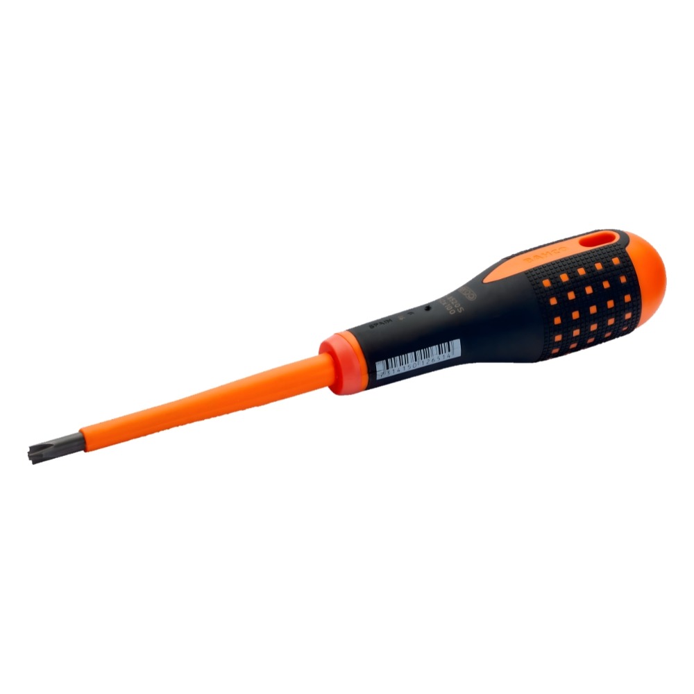 Chave de Parafusos VDE Plus-Minus/Phillips 6,0/PH2 x 100 mm Bahco BE-8520S