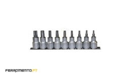 Chaves de Caixa 1/2'' 9 Peças Teng Tools M1213TPX