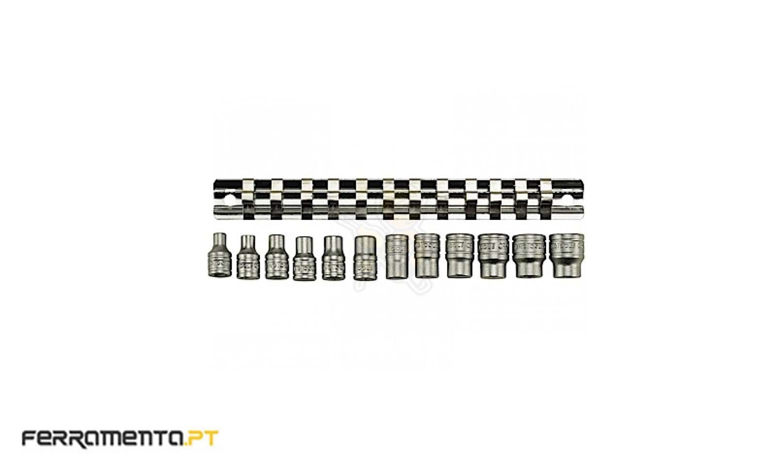 Chaves de caixa 1/4' 12 Peças Teng Tools M1412