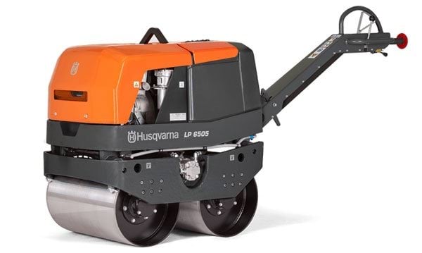 Cilindro Compactador Duplo A Diesel Husqvarna LP 6505
