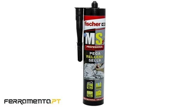 Cola e Veda MS PROFESIONAL Cinzento 290ml Fischer 540328