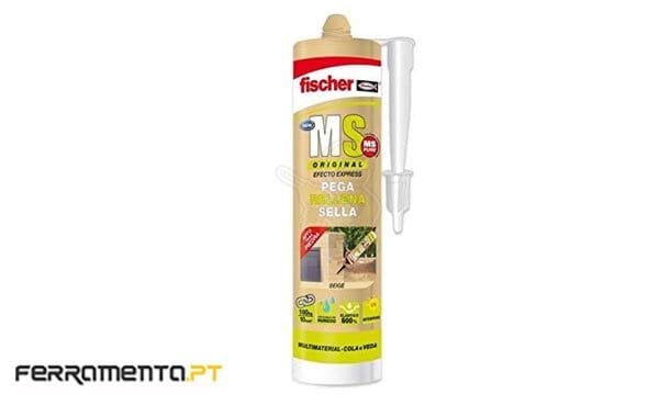 Cola e Veda MS SELLANTE/ADH Bege 290ml Fischer 538962