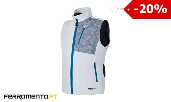 Colete c/ aquecimento 18V/14,4V Makita DCV200ZL 