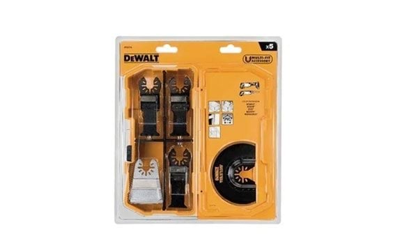Conjunto De 5 Lâminas De Serra P/ Multi-ferramenta Oscilante Dewalt DT20715-QZ