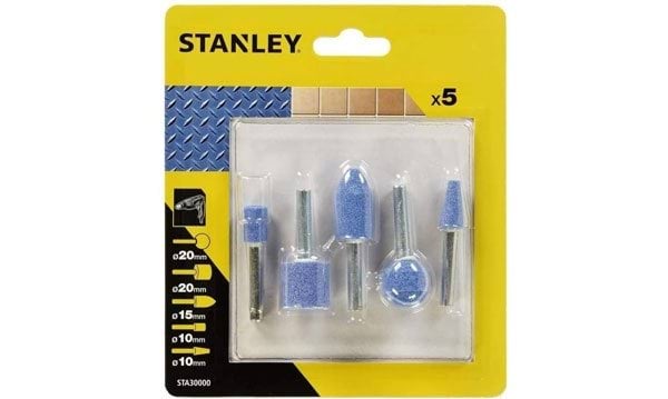 Conjunto de 5 Pontas Abrasivas Stanley STA30000-XJ